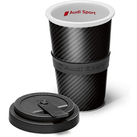 Pahar ceramic colectie,inalt,culoare negru ,original Audi Pahar ceramic colectie,inalt,culoare negru ,original Audi