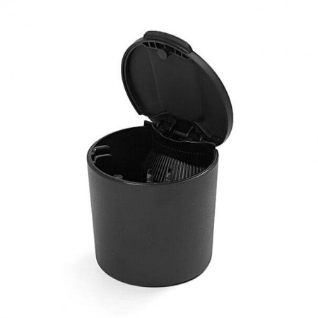 Scrumiera cu capac colectie, neagra, originala Volkswagen Scrumiera cu capac colectie, neagra, originala Volkswagen